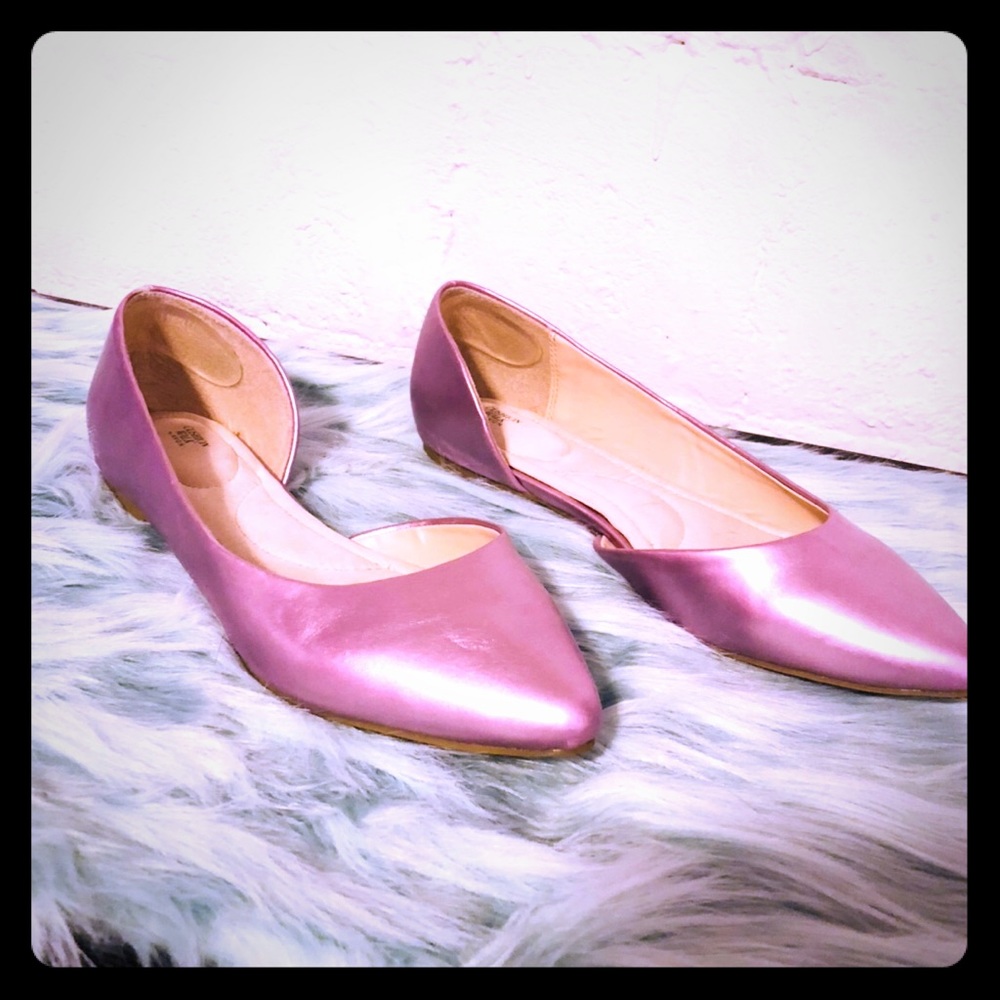 Metallic Purple D’orsays